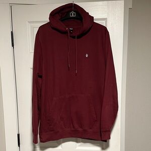 Men's Burgundy Hoodie